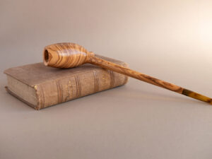 Cutty churchwarden - Apulian Olive Wood - immagine 11