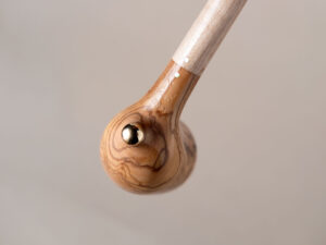 Aragorn - Olive wood and maple churchwarden - immagine 13