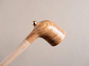 Aragorn - Olive wood and maple churchwarden - immagine 6