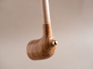 Aragorn - Olive wood and maple churchwarden - immagine 11