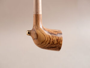 Aragorn - Olive wood and maple churchwarden - immagine 10