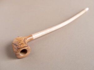 Aragorn - Olive wood and maple churchwarden - immagine 3