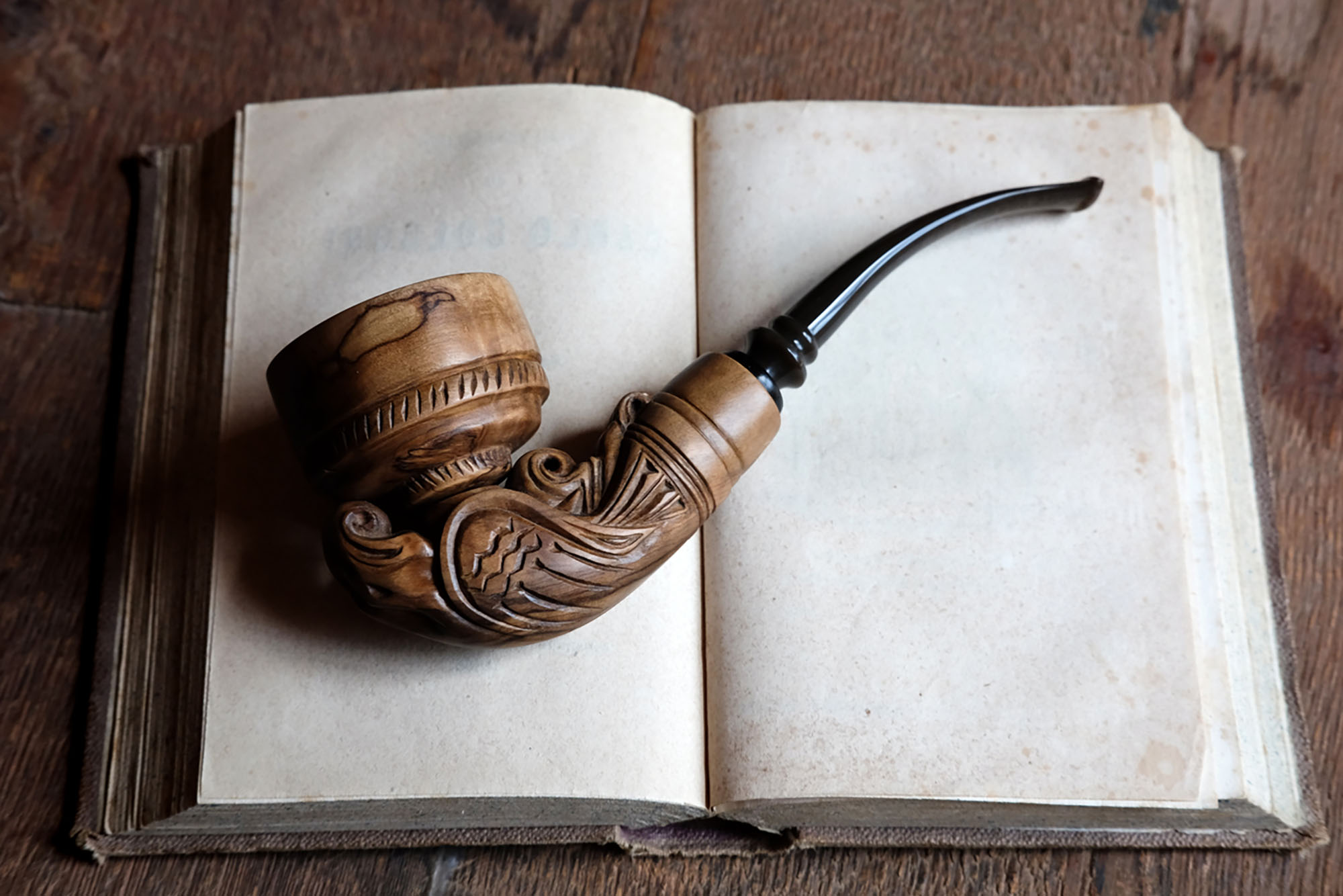 Dwarven pipe from The Hobbit, designed by John Howe and hand crafted by Arcangelo Ambrosi